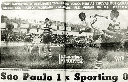 So Paulo x Sporting (Amistoso 1960) Inaugurao do Morumbi