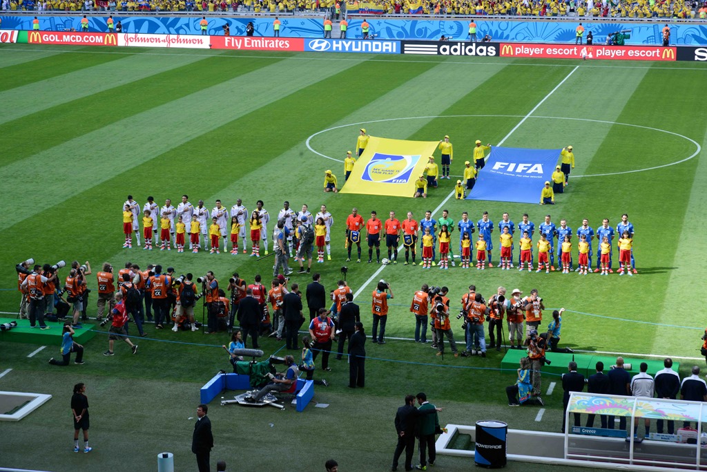 Colmbia x Grcia - Copa do Mundo 2014