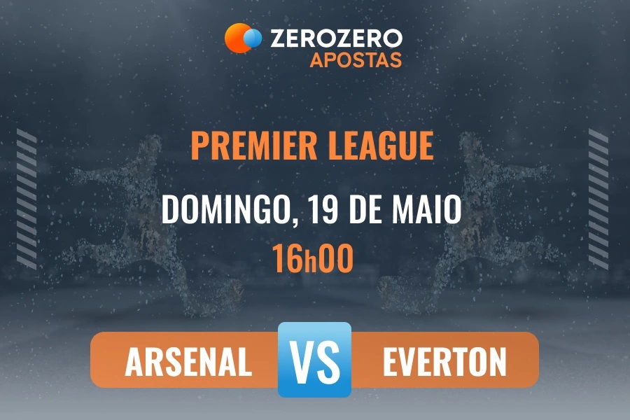Odds e prognstico Arsenal vs Everton  19/05/2024  Premier League
